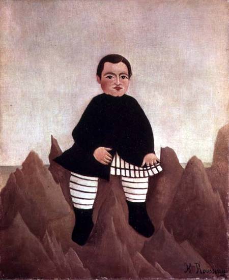 Boy on the Rocks od Henri Julien-Félix Rousseau