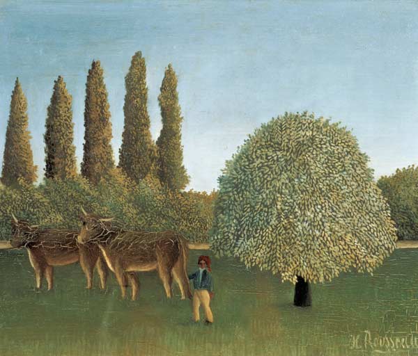 In the Fields od Henri Julien-Félix Rousseau