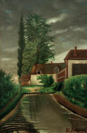 H.Rousseau, Die Wassermühle