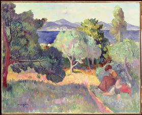 Path in Saint-Tropez, 1905