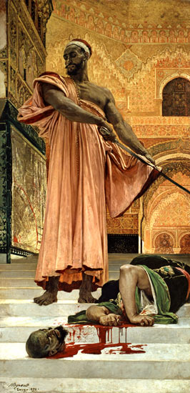Execution during the Moorish power in Granada. od Henri Regnault