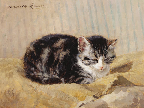 The Tabby od Henriette Ronner-Knip