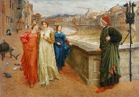 Dante und Beatrice