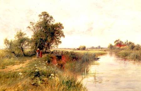 On the Thames near Wallingford od Henry John Kinnaird