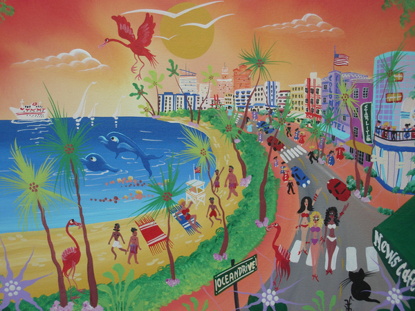 Oceandrive, Miami Beach od Herbert  Hofer