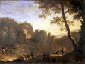 Landscape with figures