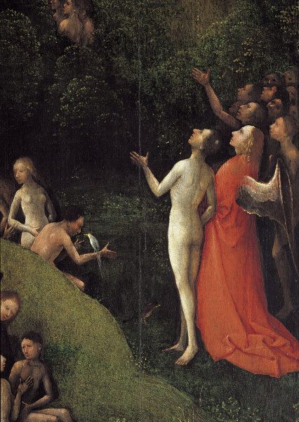 H.Bosch, Das irdische Paradies, Ausschn. od Hieronymus Bosch