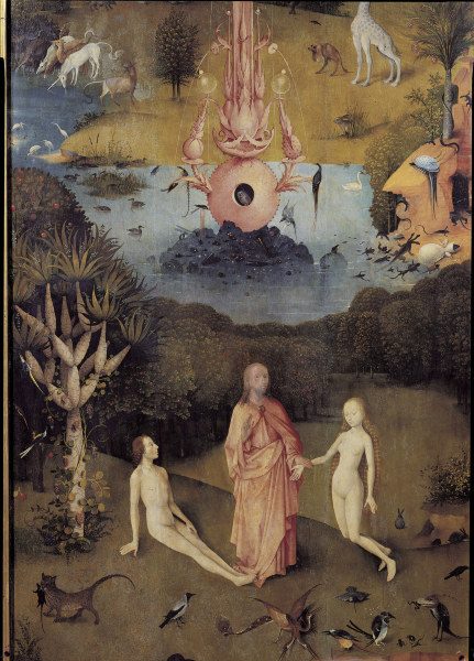 H.Bosch, Erschaffung Evas od Hieronymus Bosch