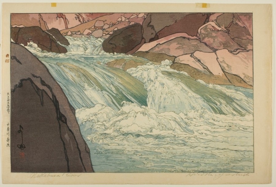 Nakabusa River Rapids od Yoshida Hiroshi