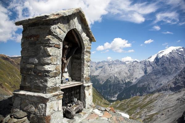 Bildstock mit Bergblick od Holger Schmidt