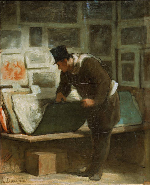 H.Daumier, The print collector od Honoré Daumier