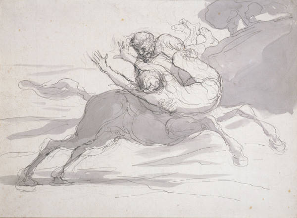 Honore Daumier / Centaure od Honoré Daumier