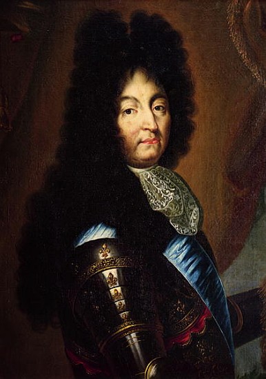 Louis XIV (1638-1715) od Hyacinthe Rigaud