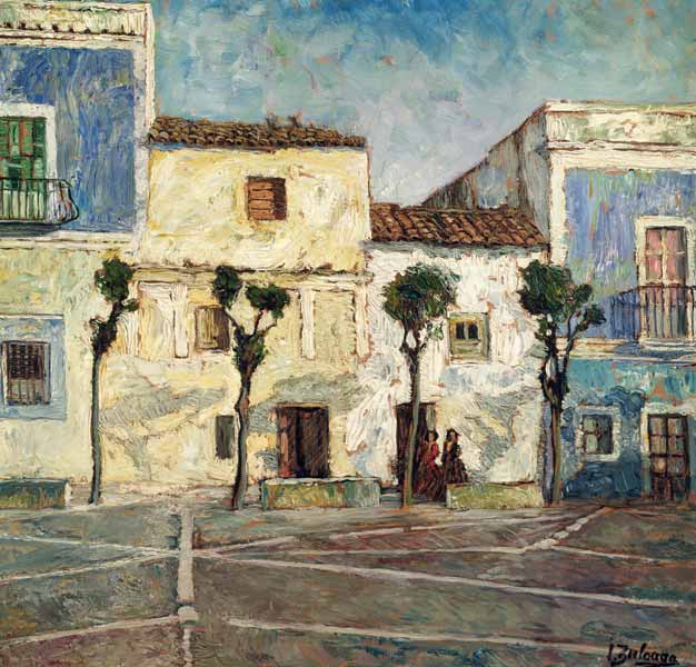 Casas al sol od Ignazio Zuloaga