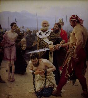 Ilya Repin / Nicholas saves three men