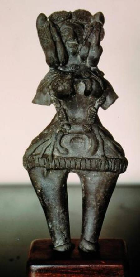 Figure of a Mother Goddess, Mauryan, from Uttar Pradesh od Indian