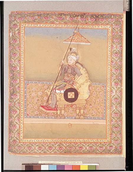 Tamerlane (1336-1404) from an album of portraits of Moghul emperors od Indian School