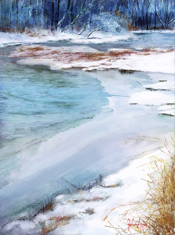 Icy landscape od Georg Ireland