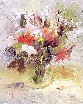 Still life with carnations