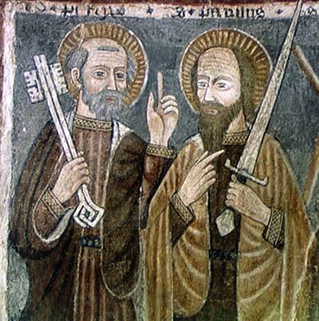 St. Peter and St. Paul od Scuola pittorica italiana