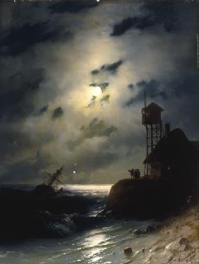 Moonlit Seascape