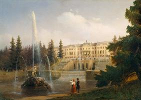 Peterhof,Castle,Great Cascade, Aiwasowski