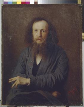 Portrait of Dmitri Mendeleev