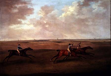 Newmarket Races od J. Francis Sartorius