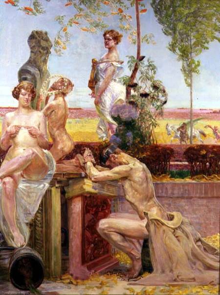 Allegorical Figures od Jacek Malczewski