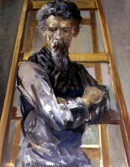 Self Portrait od Jacek Malczewski