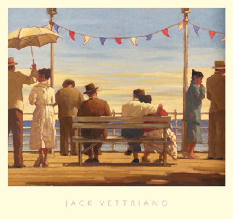 Obraz: Jack Vettriano - The Pier