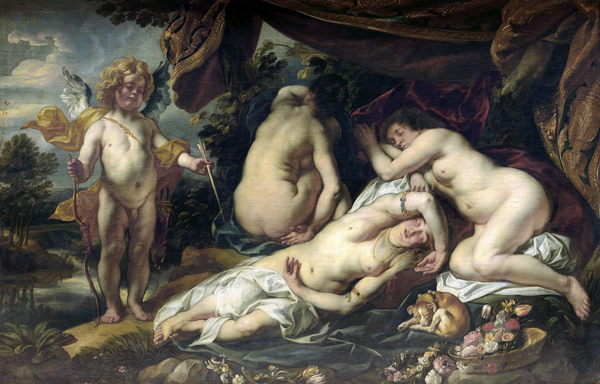 Amor and Psyche od Jacob Jordaens