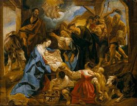 The adoration of the shepherds