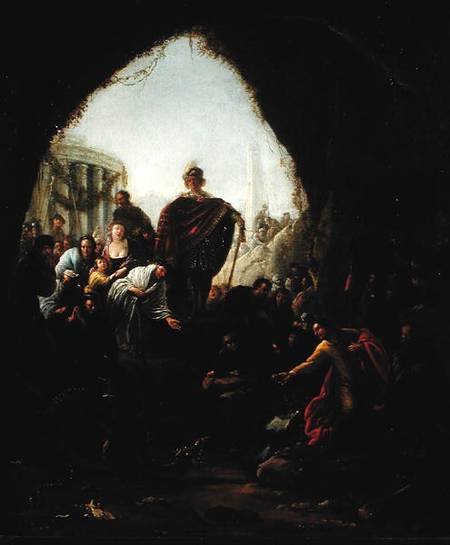 Daniel Killing the Dragon of Baal od Jacob Willemsz de Wet or Wett