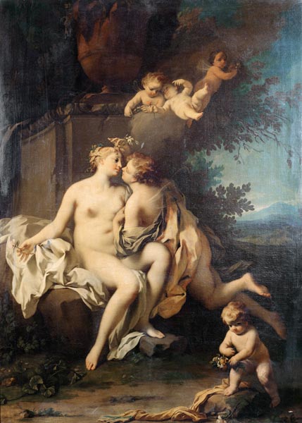 Cupid and Psyche od Jacopo Amigoni