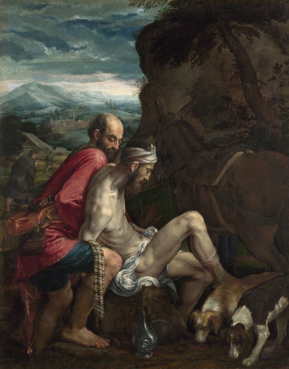 The Good Samaritan od Jacopo Bassano