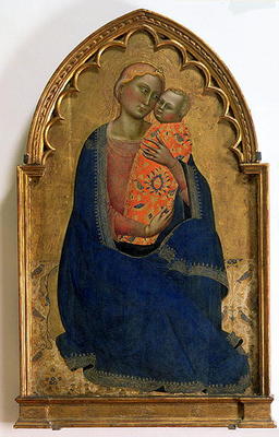 Madonna of Humility (tempera on panel) od Jacopo di Cione Orcagna
