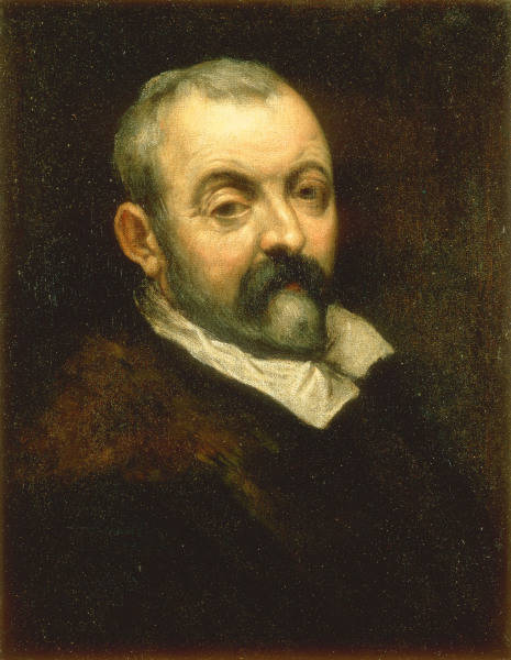 Palma il Giovane / Self-portrait od Jacopo Palma