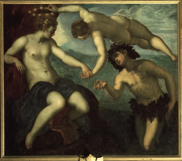 Tintoretto / Bacchus and Ariadne / 1576 od Jacopo Robusti Tintoretto