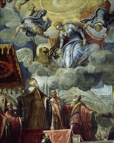 Tintoretto / Triumph of N. da Ponte od Jacopo Robusti Tintoretto