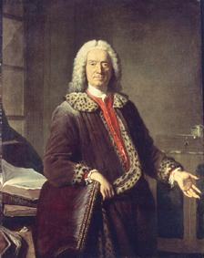 Bildnis des Tragödiendichters P.J. de Crebillon (1679-1762)