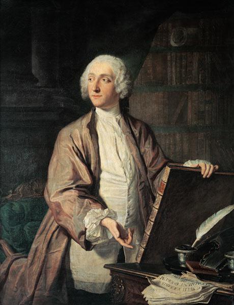 Victor Riquetti (1715-89), Marquis of Mirabeau, 1743 (oil on canvas)