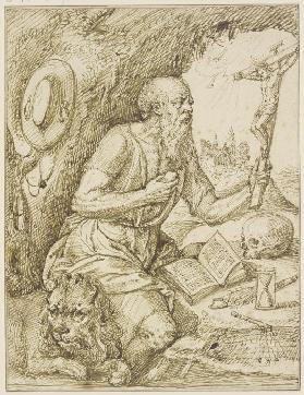 St. Jerome in devotion