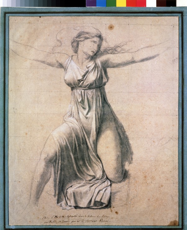 Hersilia od Jacques Louis David