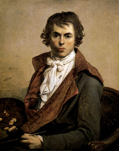 Jacques Louis David - portrét