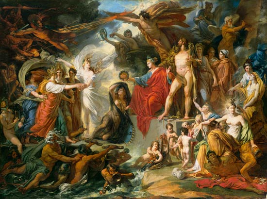 The Triumph of Civilization od Jacques Reattu