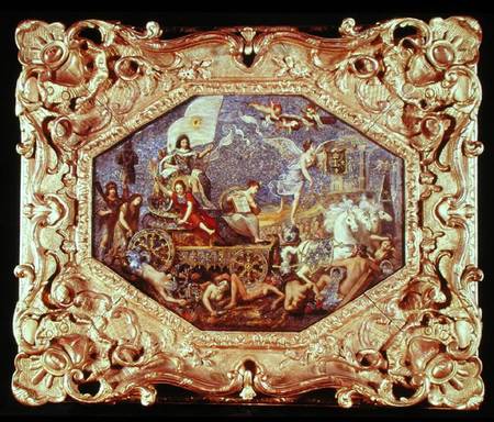 The Triumph of Louis XIII (1601-43) over the Enemies of Religion od Jacques Stella