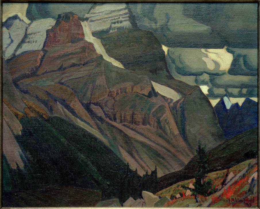 Dark Autumn, Rocky Mountains od James Edward Hervey Macdonald