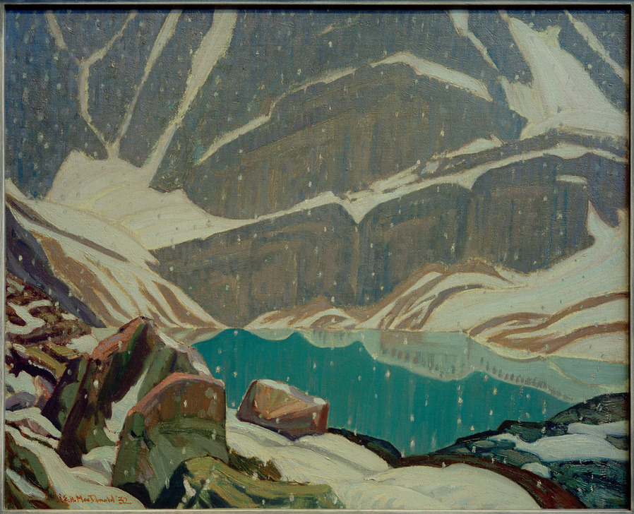 Mountain Solitude (Lake Oesa) od James Edward Hervey Macdonald