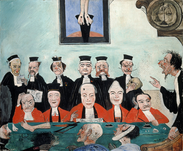 Les bons juges (Good Judges) od James Ensor
